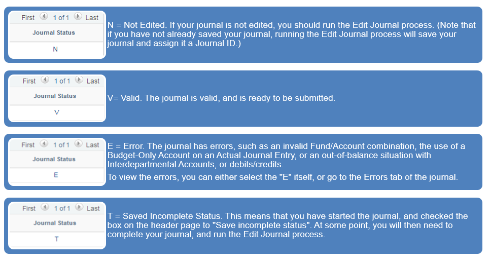FIN Howto Journal Status University of Colorado